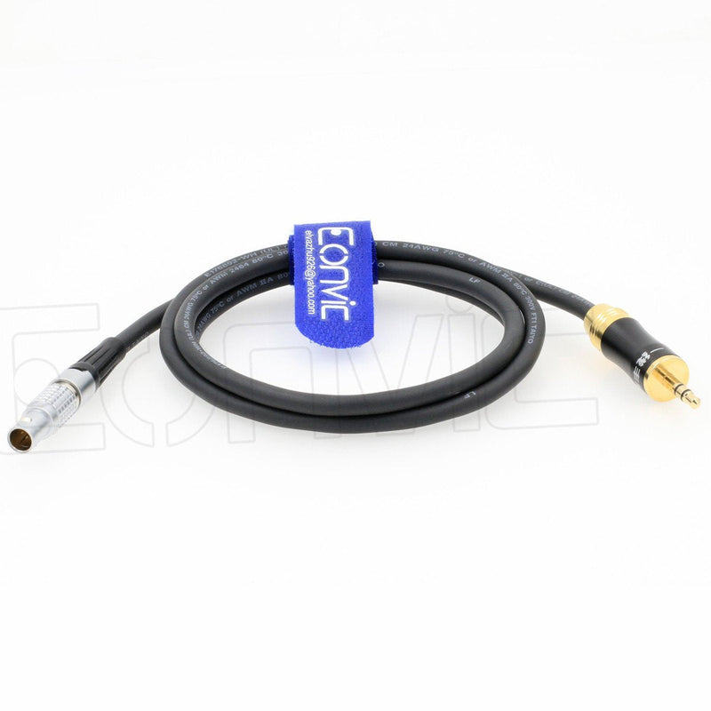 Eonvic Audio Time Code Cable for Sound Devices ARRI Alexa Camera 3.5mm to 5pin Male Connector