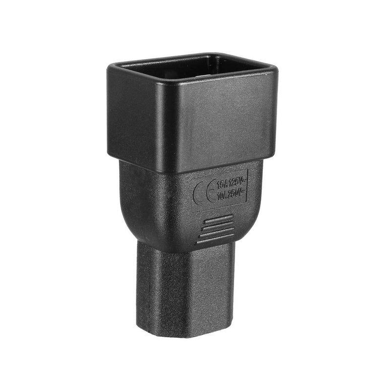 uxcell AC125V/15A AC250V/10A IEC320 Male C20 to Female C13 Power Socket Adapter