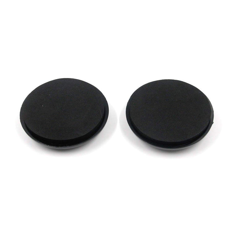 FarBoat 2Pcs Cello Mat Endpin Holder Stopper Pad Anti-Slip Floor Protector PVC Metal Accessories 3.6" OD black