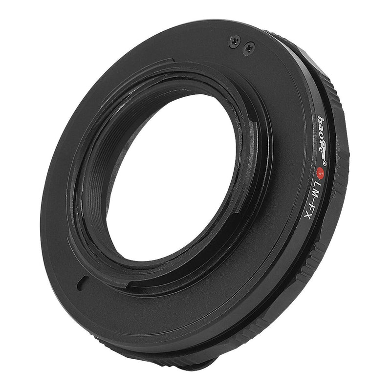 Haoge Macro Focus Lens Mount Adapter for Leica M LM, Zeiss ZM, Voigtlander VM Lens to Fujifilm Fuji X FX Mount Camera Such as X-E1 X-E2 X-E2s X-E3 X-Pro1 X-Pro2 X-T1 X-T2 X-T3 X-T10 X-T20 X-T30 Copper