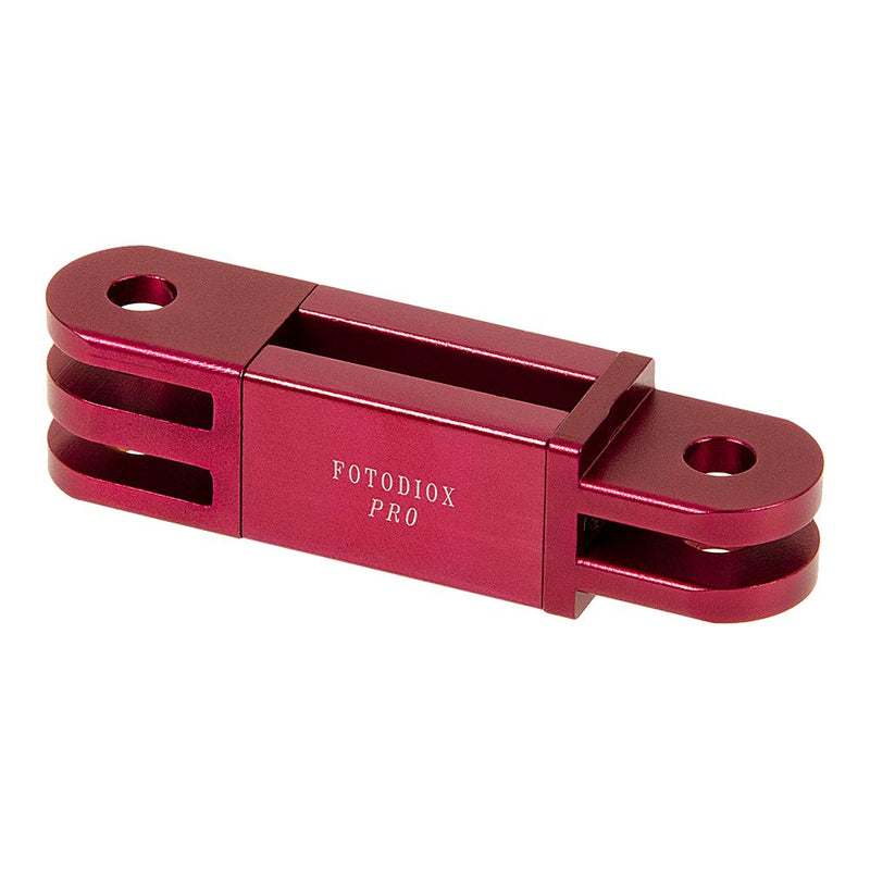 GoTough 45mm Red Extender Arm – Metal Straight Extension Arm Compatible with GoPro HERO3, HERO3+, HERO4, HERO5, HERO6, HERO7 2-Prong Mounting System - by Fotodiox Pro