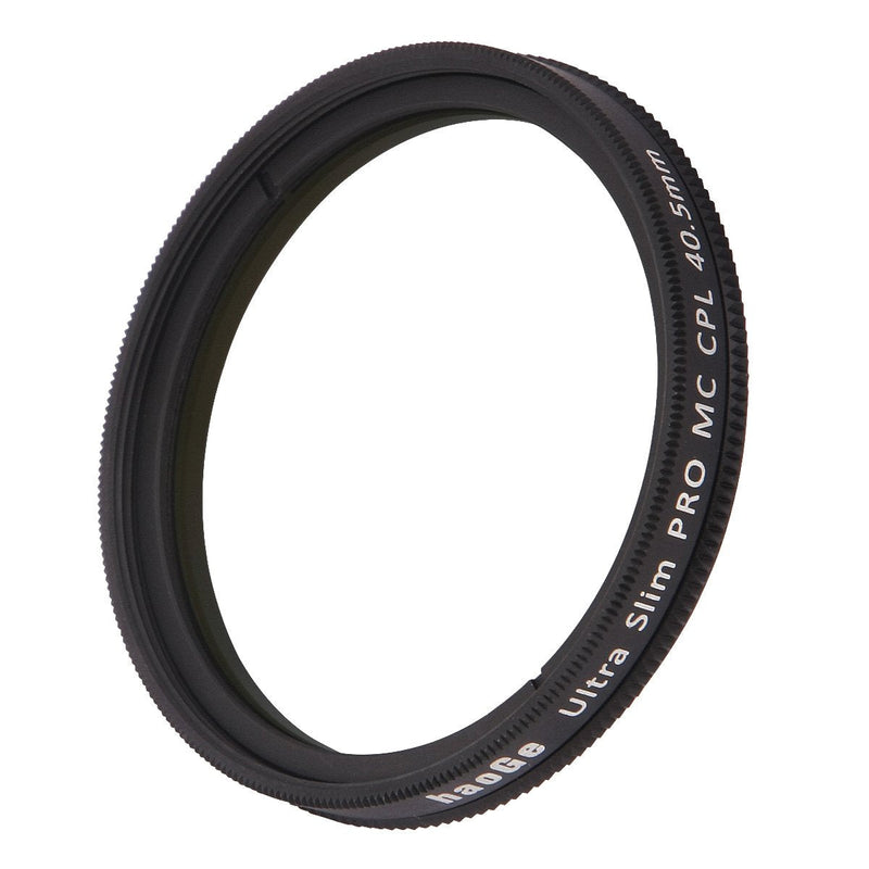 Haoge 40.5mm MC CPL Multicoated Circular Polarizer Polarizing Lens Filter for Sony Alpha a6500 a6300 a6000 a5000 a5100 NEX 5 6 Mirrorless Camera SLR with 16-50mm SELP1650 Lens