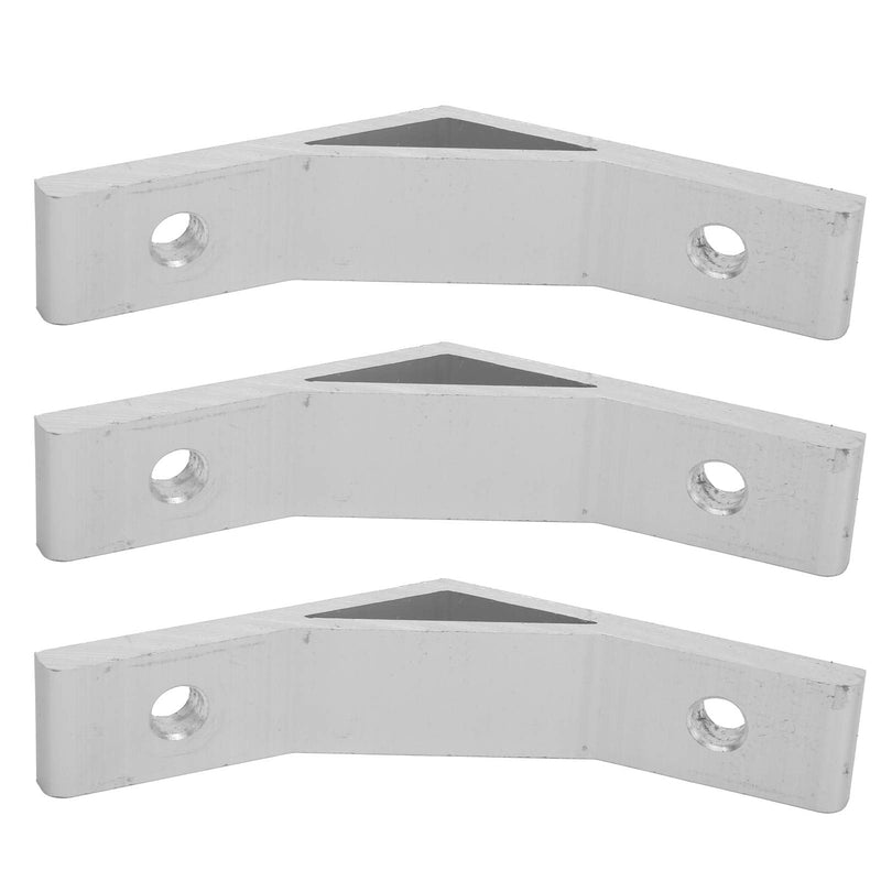 10Pcs 135 Degrees Bracket Angle Aluminum Alloy Corner Braces Bracket Connector(2020T) 2020T