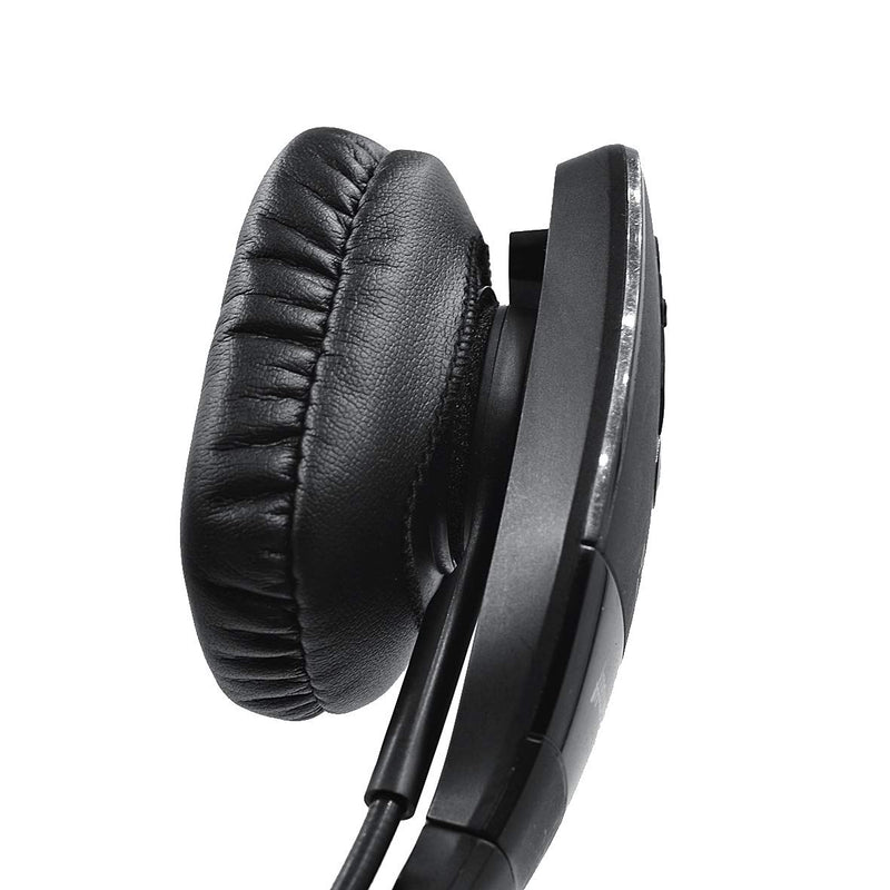[AUSTRALIA] - B450 XT Ear Pads - defean Replacement Ear Cushion Cover Mic Foam Compatible with VXI BlueParrott B450-XT B450XT B450 XT Headset，Softer Leather,High-Density Noise Cancelling Foam, Added Thickness 