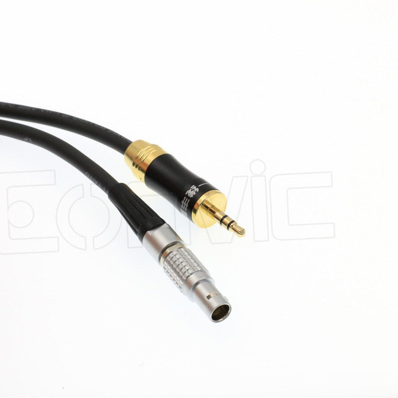 Eonvic Audio Time Code Cable for Sound Devices ARRI Alexa Camera 3.5mm to 5pin Male Connector