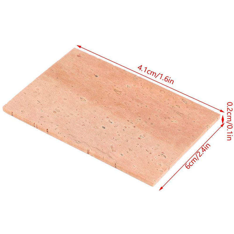 [AUSTRALIA] - Neck Cork, RiToEasysports C202 10Pcs Sax Neck Cork Saxophone Cork Treble/Alto/Euphonium Universal Sheet Woodwinds Repair Accessories 