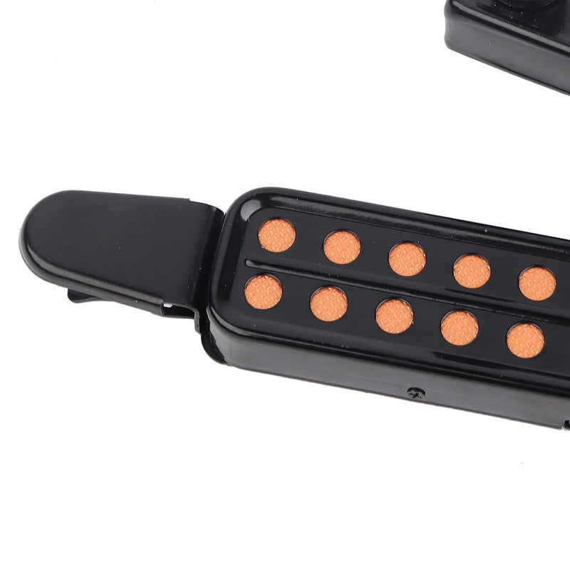 Dilwe 12 Hole Acoustic Guitar Pickup, Magnetic Pickup Transducer with Volume Tone Tuner Kit Accessory for Acoustic Guitar