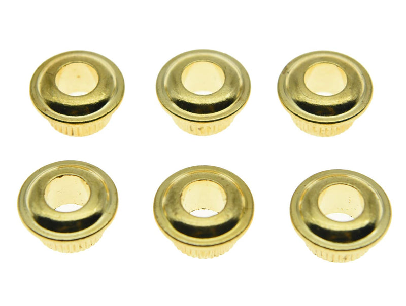 [AUSTRALIA] - KAISH Metal Gold 10mm Vintage Guitar Tuning Keys Conversion Bushings Adapter Ferrules 