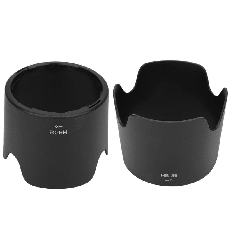 HB 36 Camera Lens Hood, Plastic Lens Hood Camera Lens Protector Lens Hood Replacement for Nikon AF S VR Zoom Nikkor 70 300mm f/4.5 5.6G IF ED