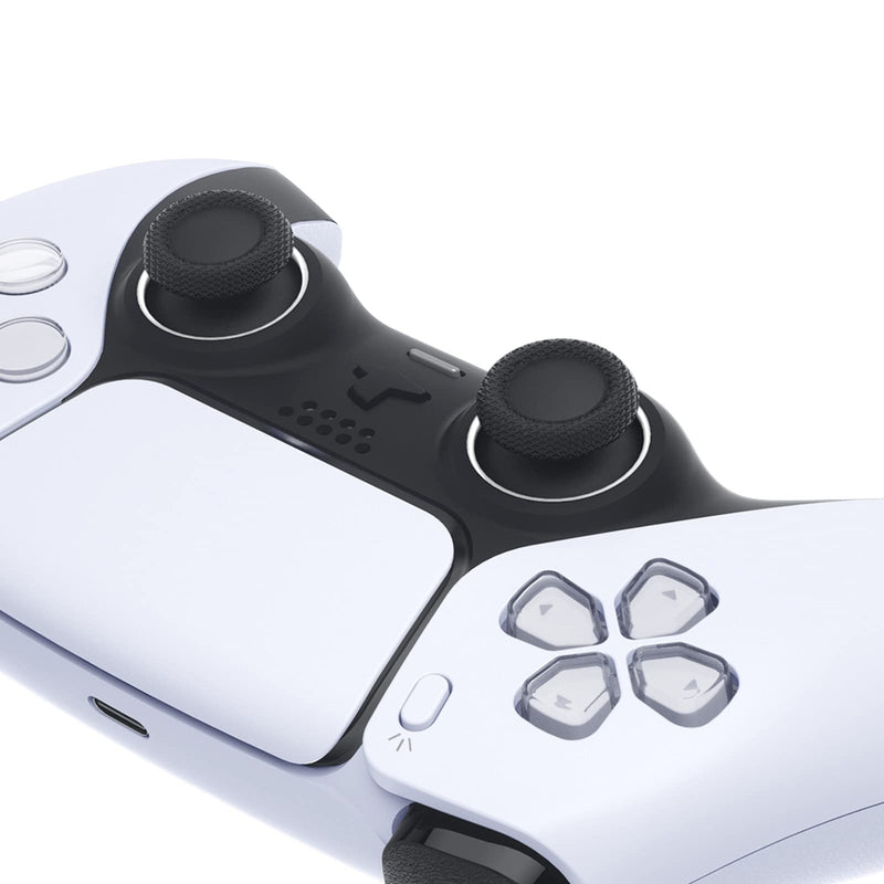 eXtremeRate White Replacement Accessories for PS5 Controller, Accent Rings for Playstation 5 Controller - Controller NOT Included