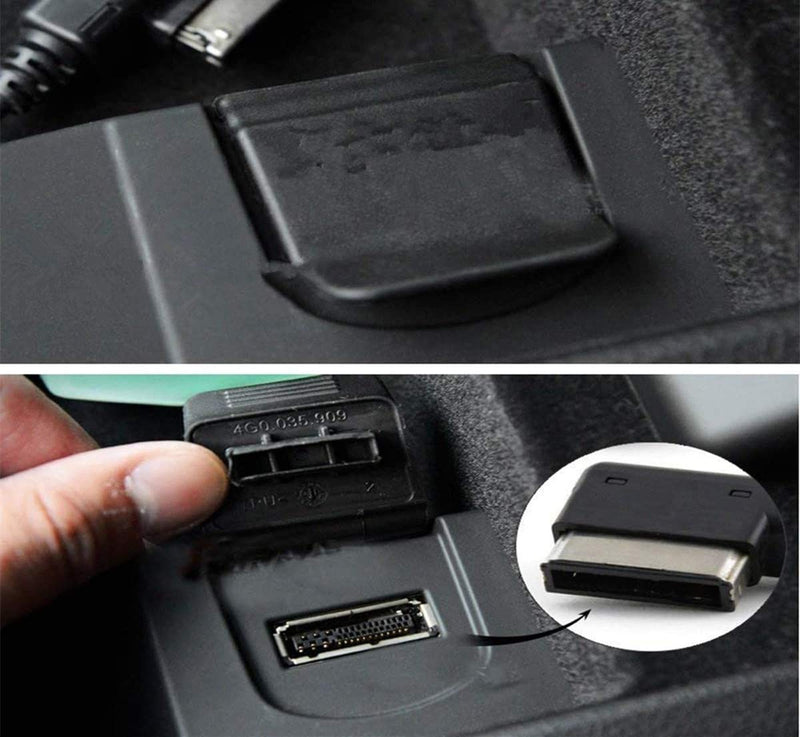 [AUSTRALIA] - AMI MMI MDI Music Interface Chaging Aux Cable Compatible with V-W A4 A3 A5 A6 A8 S4 S6 S8 Q5 Q7 R8 TT with MMI 3G+ System for Xs Max 11 Pro Max XR 
