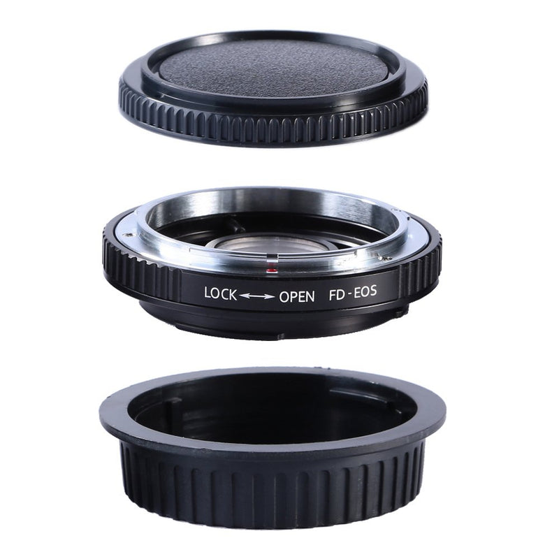 K&F Concept Pro Lens Mount Adapter for Canon FD FL Lens to Canon EOS Camera, for Canon 1D, 1DS, Mark II, III, IV, Digital Rebel T5i, T4i, T3i, T3