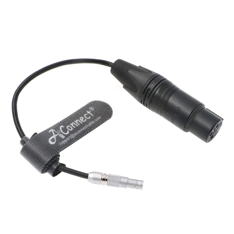Audio-Cable for ZCAM E2 Camera 00 5 Pin Male to Original XLR 3 Pin Female 15CM AConnect Straight 5 Pin