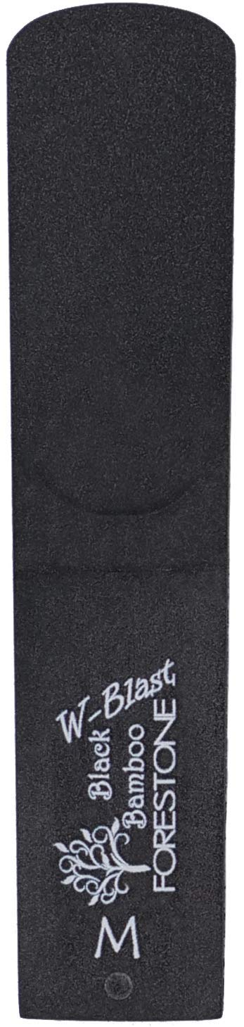 [AUSTRALIA] - Forestone Black Bamboo W-Blast Synthetic Alto Saxophone Reed (M) 