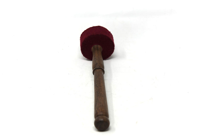 bowlsofnepal F708 Felted Hard Wood Striker/Mallet for Tibetan Singing Bowl Hand Made in Nepal