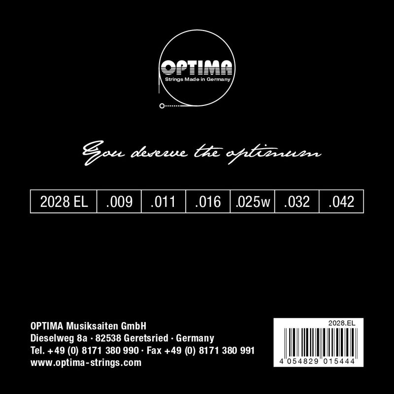 Optima Gold Strings 2028 Extra Light 009/042