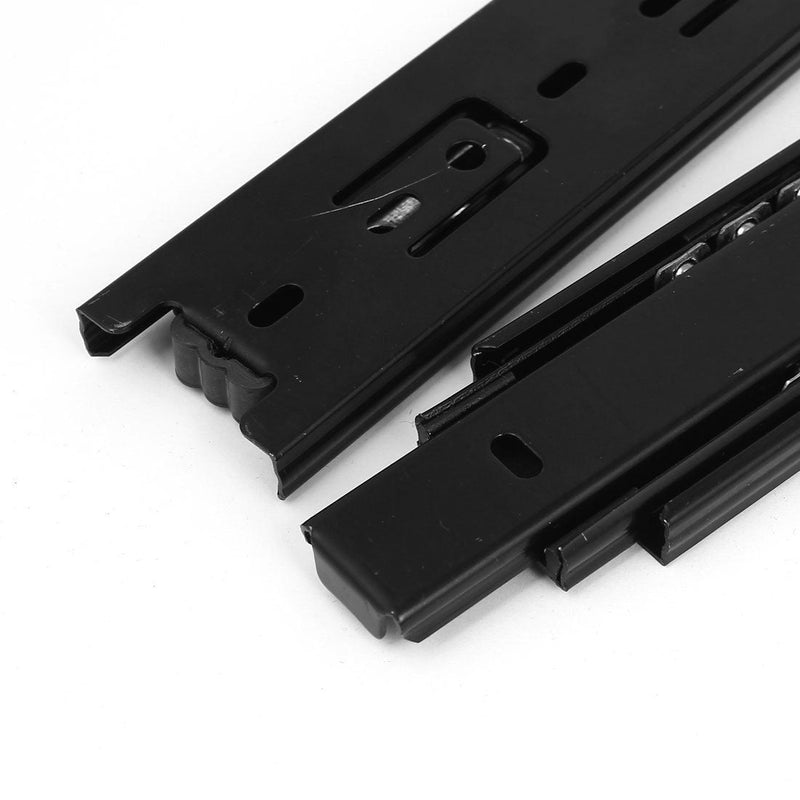 Btibpse Furniture 4-inch Length Full Extension Drawer Slides Telescopic Ball Bearing Slide Rail 2pcs