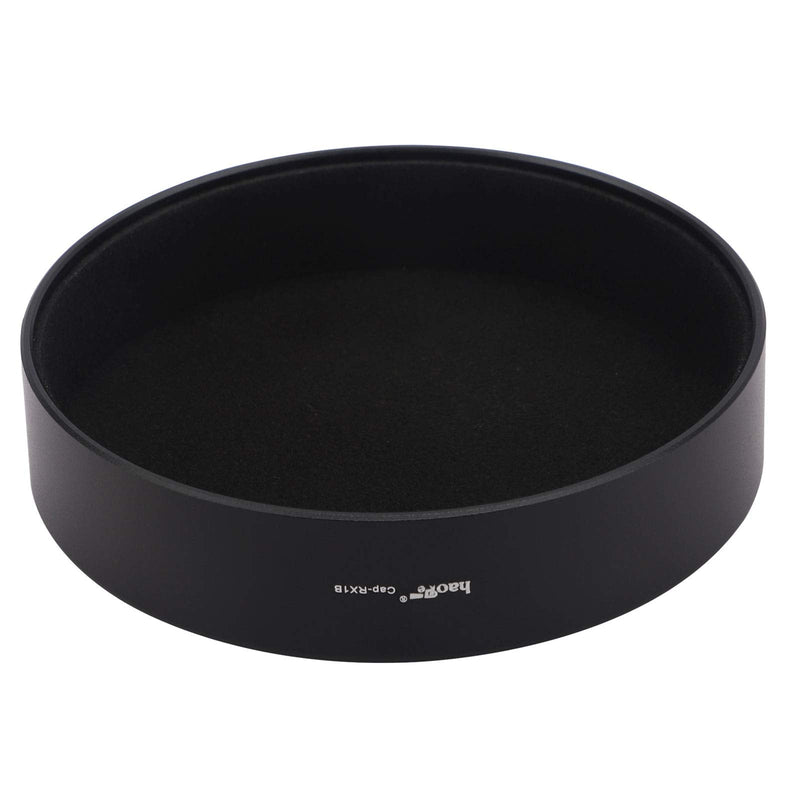 Haoge LH-RX1B Square Metal Bayonet Lens Hood Shade for Sony RX1 RX1R RX1RII rx1m2 and FE 35MM F2.8 55MM/F1.8 E Mount Lens