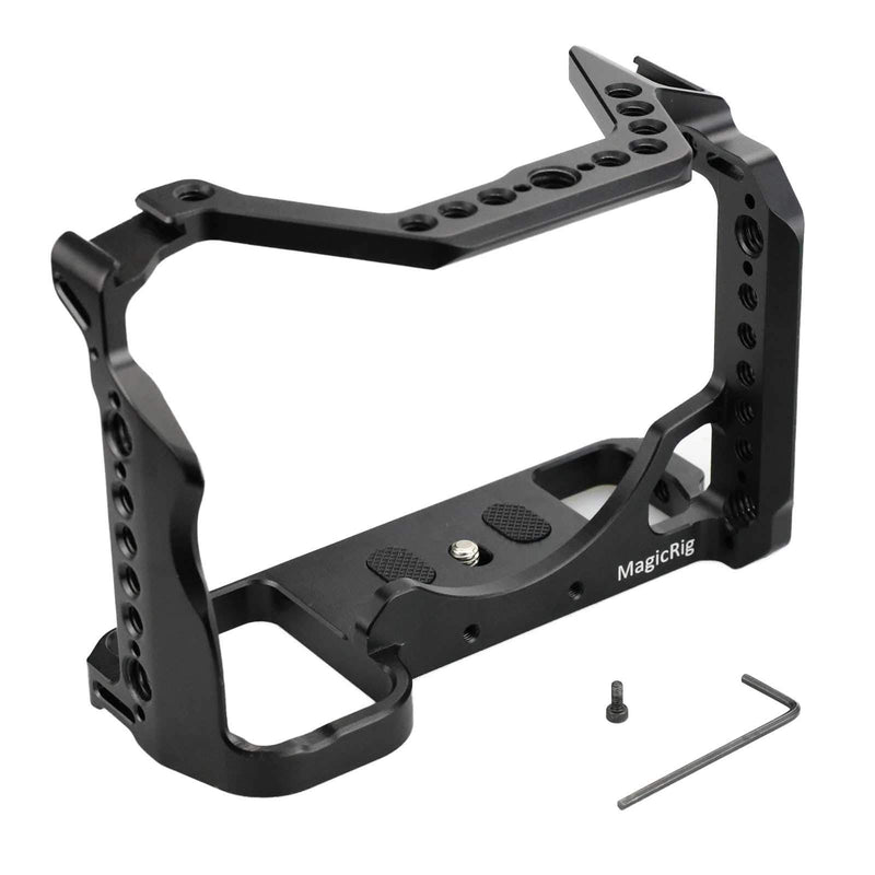 MAGICRIG Camera Cage Rig with Cold Shoe Mount and NATO Rail for Sony A7S3/ A7S III/Alpha 7S III Camera