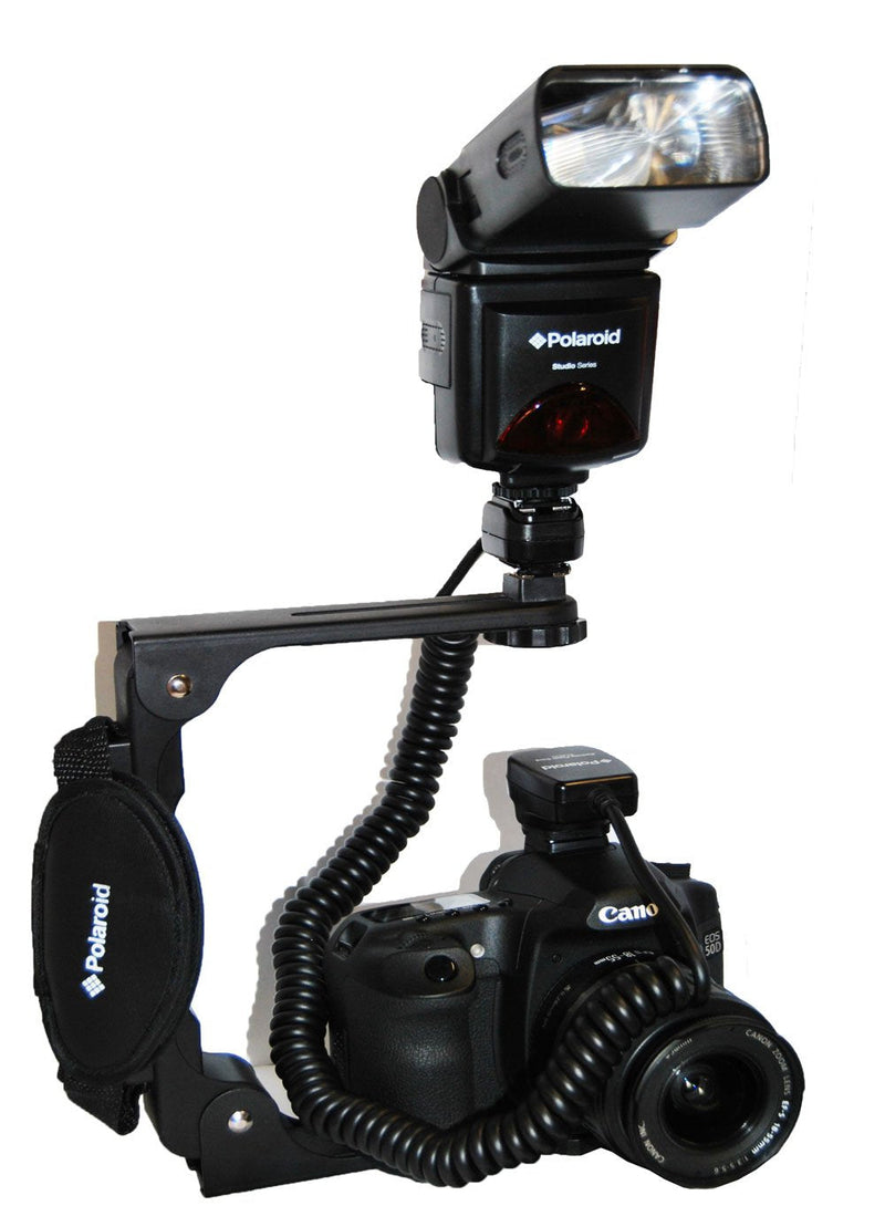 Polaroid 3' TTL Off-Camera Remote Flash Shoe Cord For Sony Alpha SLR Cameras & Digital Flashes 3' TTL Off Remote Flash