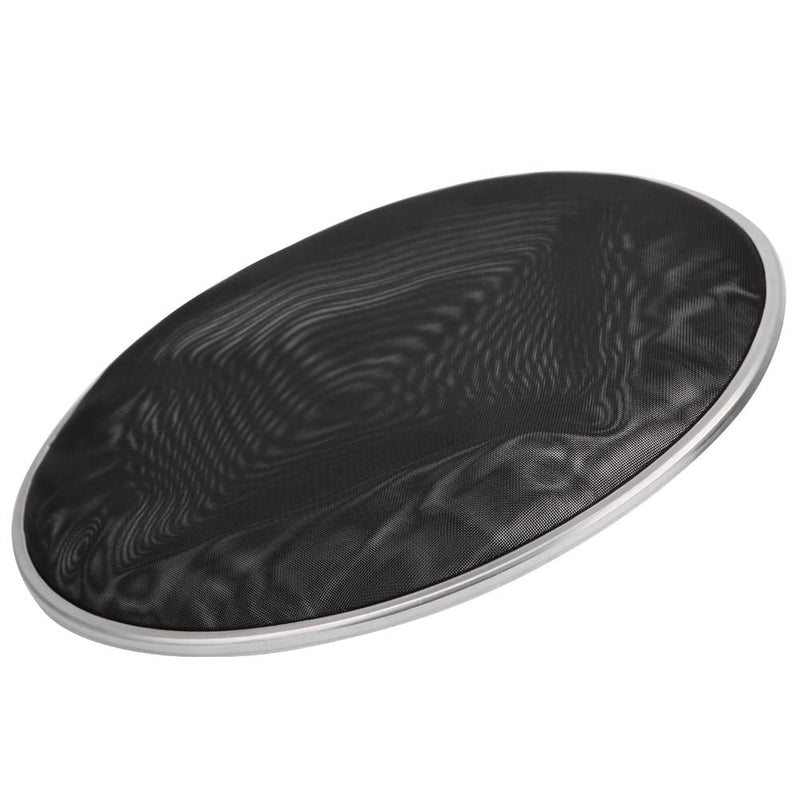 Mesh Drum Head 2Pcs 2ply Mesh Drum Head Silent Pad Skin Black 10inch Percussion Instrument Parts Black