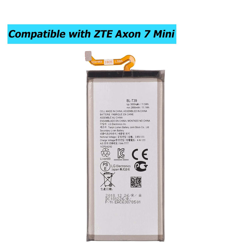 E-YIIVIIL BL-T39 Replacement Battery Compatible with LG G7 ThinQ G710 Q7 G7 Plus ThinQ G710EM G710N LG K30 2019 LM-X320EMW with Toolkit