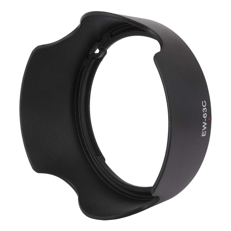 Haoge Bayonet Lens Hood for Canon EF-S 18-55mm f3.5-5.6 is STM Lens Replaces Canon EW-63C