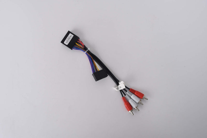 Dasaita Android Stereo RCA Power Cable Adapter to Work with The car with Factory System