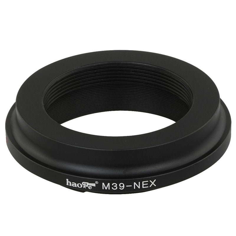 Haoge Lens Adapter for Leica 39mm M39 LTM Lens to Sony E Mount NEX Camera Such as a3000 a3500 a5000 a5100 a6000 a6400 a6500 A7 A7R A7S A7II A7RII A7SII A7III A7RIII A9 VG20 VG30 FS700 EA50 FS7 FS5