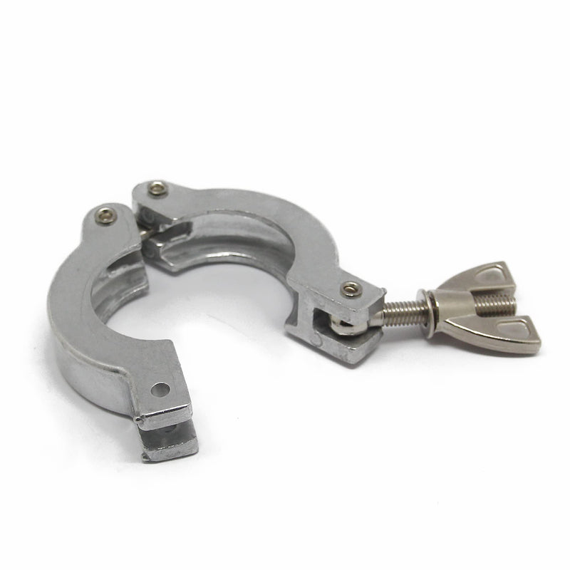 QMINOX KF25 Aluminium Clamp KF Flange fittings NW25 Clamp 2 Pack