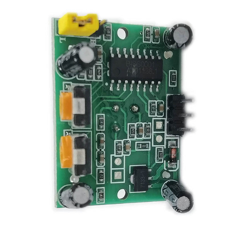 Kiro&Seeu 2PCS HC-SR501 Pyroelectric Infrared IR PIR Human Motion Sensor Detector Module Compatible with Ard-uino Raspberry Pi, R501-IS-MD-2P