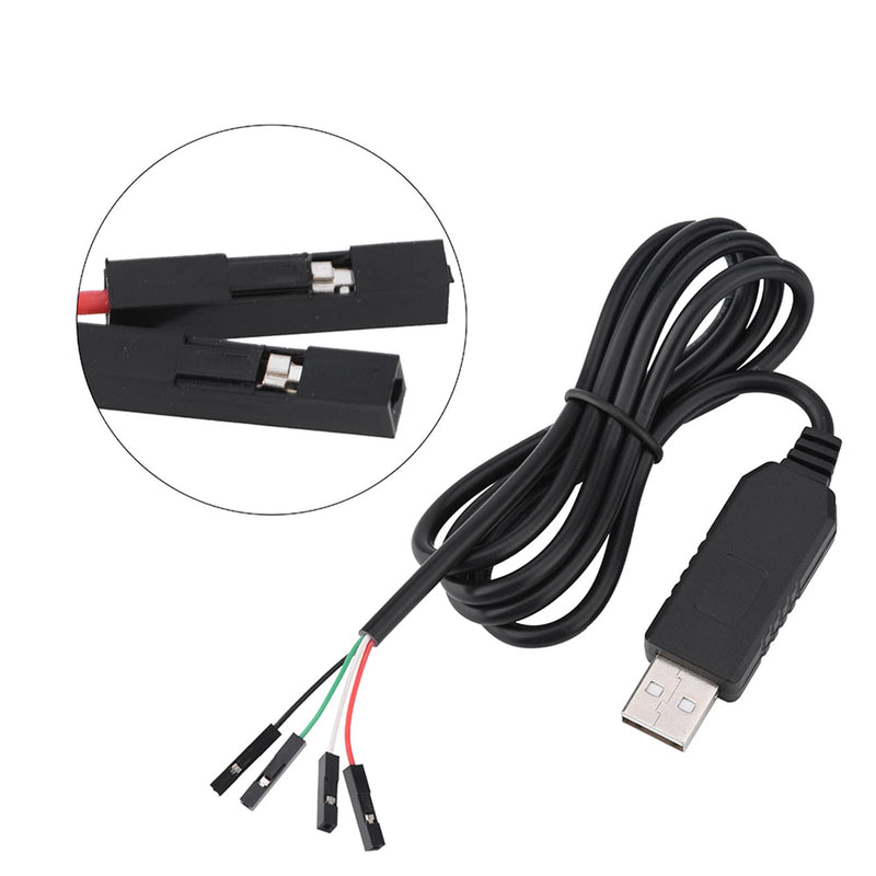 Jadeshay Download Converter Cable, USB to COM/TTL Serial Adapter STC Download Cable, Pl2303Hx Rs232 Upgrade Version