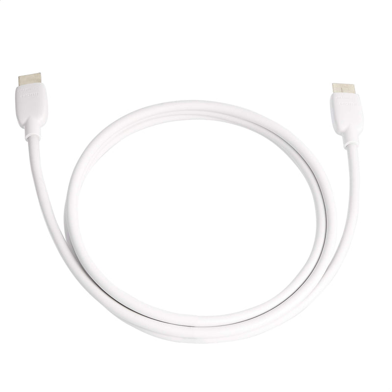 AmazonBasics 48Gbps High-Speed 8K HDMI Cable, White - 6 Feet