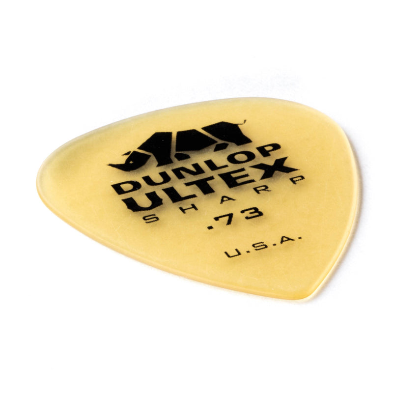 Jim Dunlop 433P.73 Ultex Sharp Player Pack (Pack of 6) .73mm Player Pack 6 picks