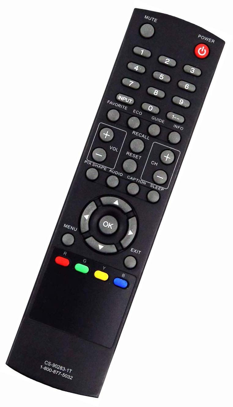 CS-90283-1T Remote Control fit for Sanyo CS-90283-1T DP32242 DP55441 DP46142 DP40142 DP42142 TV