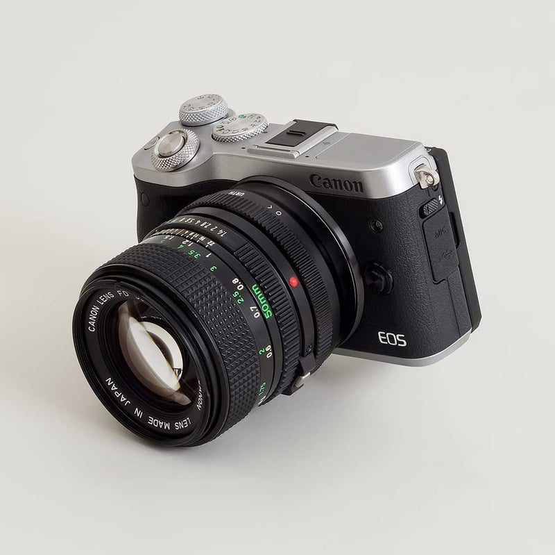 [AUSTRALIA] - Urth Lens Mount Adapter: Compatible with Canon FD Lens to Canon EF-M Camera Body 