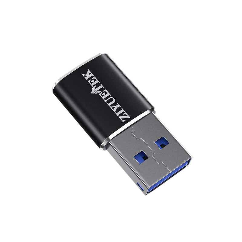 USB Micro SD Card Adapter,ZIYUETEK Aluminum USB 3.0 Portable Memory Card Reader Adapter for PC,Micro SDHC,Micro SDXC/TF Card Reader Adapter Black