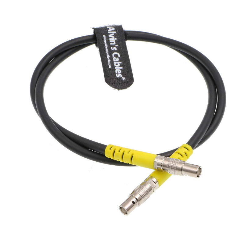 Alvin's Cables 1 Pin Male to Male 31.5in/80cm VF Cable for ARRI Alexa Mini LF Camera MVF-2 Viewfinder Cable Keyless CoaXpress