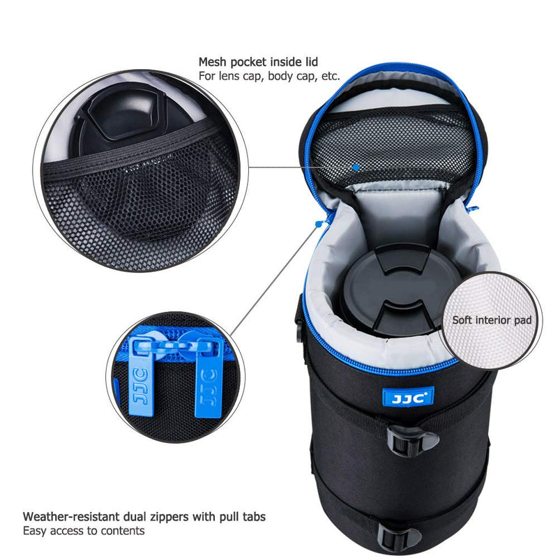 JJC Deluxe Lens Case Lens Pouch for Tamron SP 150-600mm f/5-6.3 Di VC USD G2,Sigma 150-500mm f/5-6.3 DG OS HSM,Sigma 150-600mm f/5-6.3 DG OS HSM C,JBL Xtreme Portable Bluetooth Speaker XXXXL Size