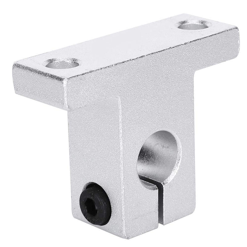 Shaft Bracket, 4PCs SK10 Shaft Bracket Hardware Fastener Aluminum Alloy Rail Accessory Industrial Tool, Simply Installed