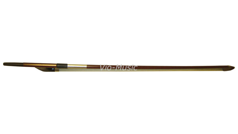 Vio Music #405 3/4 Bass Bow,brazilwood, Ebony Frog, German Style