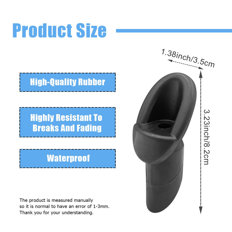 Antenna Ornament Compatible with Tundra 2007-2013 Accessory Manual Radio Antenna Mounted Base Bezel 86392-0C040