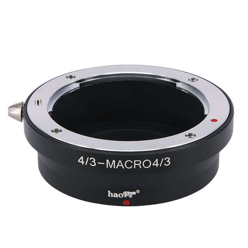 Haoge Manual Lens Mount Adapter for Olympus Four Thirds 4/3 43 Mirrorless Lens to Olympus and Panasonic Micro Four Thirds MFT M4/3 M43 Mount Camera