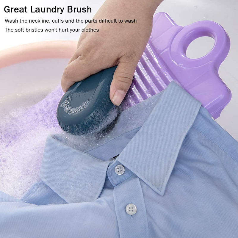 Scrub Brush, Laundry Cloth Shoe Cleaning Brush with Non-Slip Design, Quality Durable Soft Bristle Cleaning Brush for Bathtub, Tile, Sink, Curtain Tablecloth Cleaning Washing Brush