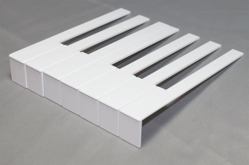 [AUSTRALIA] - German Piano Keytops - Piano Key Replacement - Complete Set with Fronts 