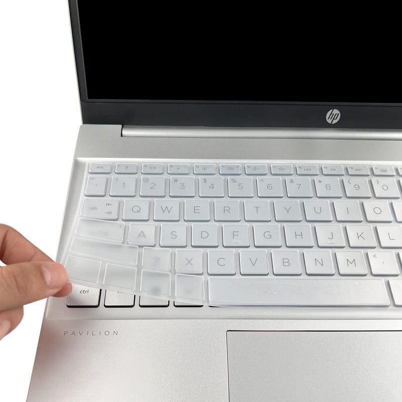 Keyboard Cover Skin for HP Laptop 15-eg/er 17-cn/cp 15-eg 15-er0056cl 15-er0051nr 15-er1053cl 15-er1077nr 15-er0096nr 15-er1047nr 15-eg2373cl 17t-cn200 17-cn2165cl 17-cn3097nr 17z-cp300 17-cp1747nr Clear
