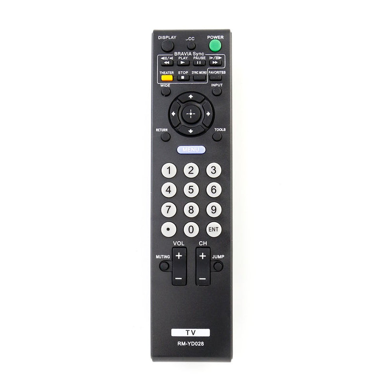 New RM-YD028 Replace Remote Control fit for Sony Bravia LCD LED Digital Color TV KDL-32L5000 KDL-22L5000 KDL-26L5000 KDL-37L5000 KDL-40SL150 KDL-55V5100 KDL-52V5100 KDL-52VL150 KDL-46VL150 KDL-40V5100
