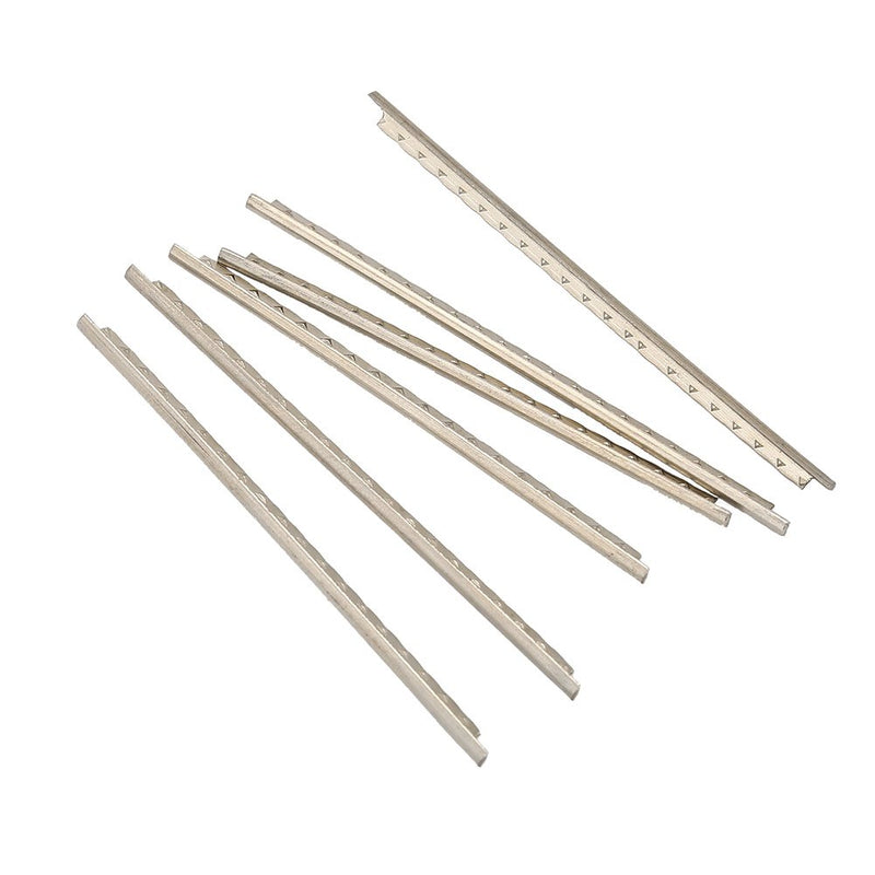 Guitar Fret Wires 18Pcs 2.0mm Guitar Fret Wires Replacement Parts for Electric Classical Acoustic Guitars Banjo Ukulele Mandolin