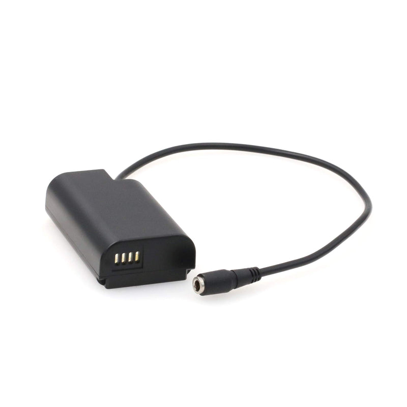 HangTon Dummy Battery DMW-DCC16 DC Coupler and AC Power Adapter for Panasonic Lumix DC-S1 S1M S1H S1R S1RM Camera(DMW-DCC16+Adapter) DMW-DCC16+Adapter