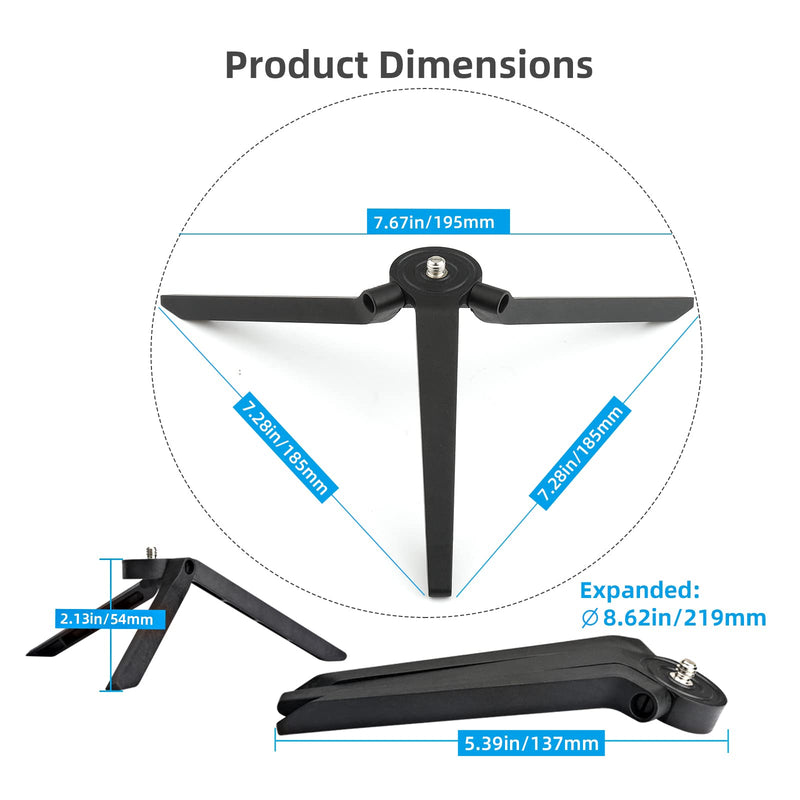 SKYJFFJ-Portable Mini Tripod, Durable and Stable, Suitable for Digital SLR Cameras, Smart Phones, Live Broadcast Equipment